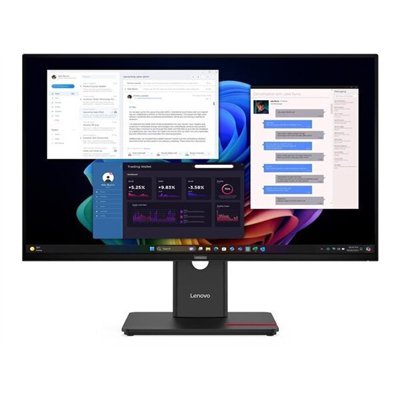 Lenovo ThinkVision T27UD-40 IPS Monitor 27" 4K 3840x2160 με Χρόνο Απόκρισης 4ms GTG