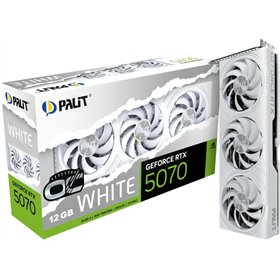 Palit GeForce RTX 5070 12GB GDDR7 White OC Κάρτα Γραφικών NE75070U19K9-GB2050W
