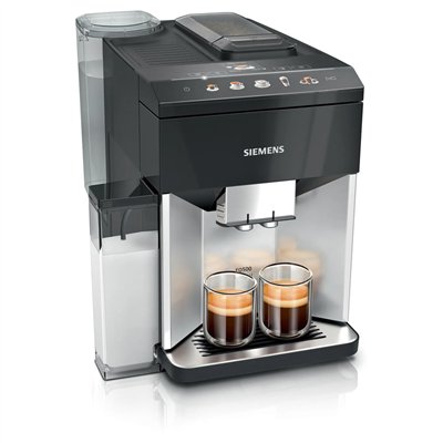 Siemens Eq.500 Αυτόματη Μηχανή Espresso 1500W Πίεσης 15bar για Cappuccino με Μύλο Άλεσης Μαύρη