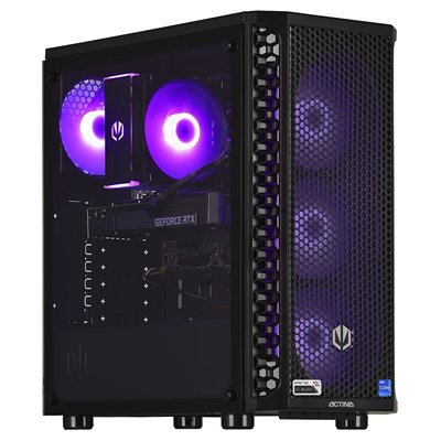 Actina Gaming Desktop PC (i5-12400F/16GB DDR4/1.0TB SSD/GeForce RTX 5060/No OS)
