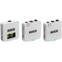 Rode Wireless GO Gen3 Ασύρματο Πυκνωτικό Μικρόφωνο Πέτου, Clip On Δημοσιογραφικό σε Λευκό Χρώμα