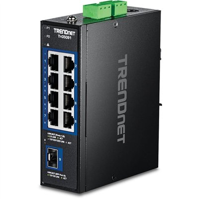 Trendnet TI-G5091 Unmanaged L2 Switch με 8 Θύρες Gigabit (1Gbps) Ethernet και 1 SFP Θύρα