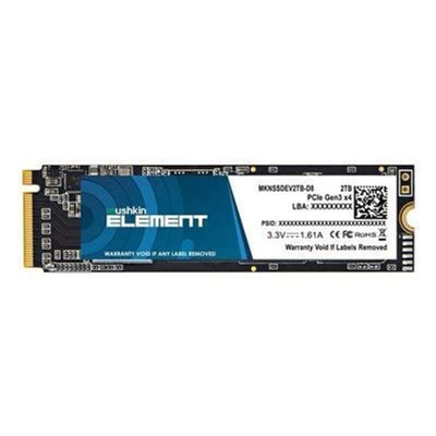Mushkin Element SSD 2TB M.2 NVMe PCI Express 3.0 MKNSSDEV2TB-D8