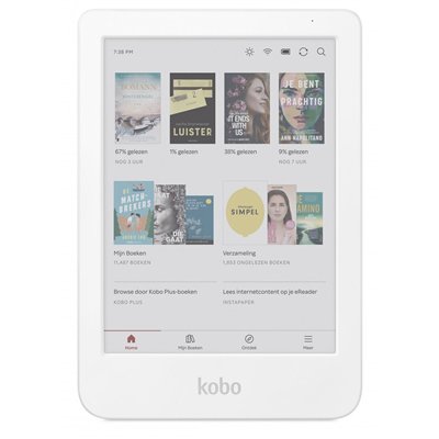 Kobo Clara Colour με Οθόνη Αφής 6" (16GB) Λευκό