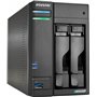 Asustor Lockerstor 2 Gen2 (AS6702T) NAS Tower με 2 θέσεις για HDD/M.2/SSD και 2 θύρες Ethernet