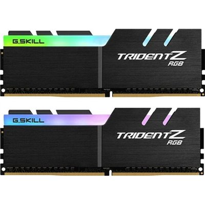 G.Skill Trident Z RGB DDR4 32GB RAM με 2x16GB Modules και Ταχύτητα 3200 για Desktop F4-3200C16D-32GTZRX