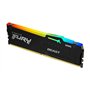 Kingston Fury Beast RGB DDR5 με Module 1x32GB και Ταχύτητα 5200 για Desktop KF552C40BBA-32
