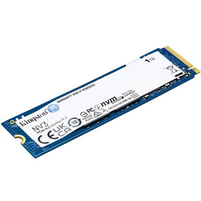 Kingston Nv3 SSD 1TB M.2 NVMe PCI Express 4.0 SNV3S/1000G