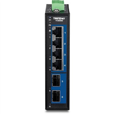 Trendnet TI-G5062 Unmanaged L2 Switch με 4 Θύρες Gigabit (1Gbps) Ethernet και 2 SFP Θύρες