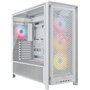Corsair Frame 5000D RS ARGB Gaming Midi Tower Κουτί Υπολογιστή με Πλαϊνό Παράθυρο Λευκό