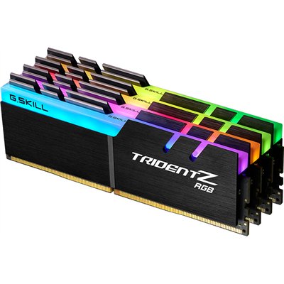G.Skill Trident Z RGB DDR4 32GB RAM με 4x8GB Modules και Ταχύτητα 3600 για Desktop F4-3600C18Q-32GTZR