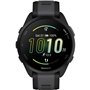 Garmin Forerunner 165 43mm Αδιάβροχο Smartwatch με Παλμογράφο (Black/Slate Gray)