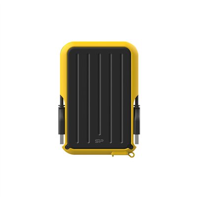 Silicon Power Armor A66 USB 3.2 Εξωτερικός HDD 4TB 2.5" Κίτρινο