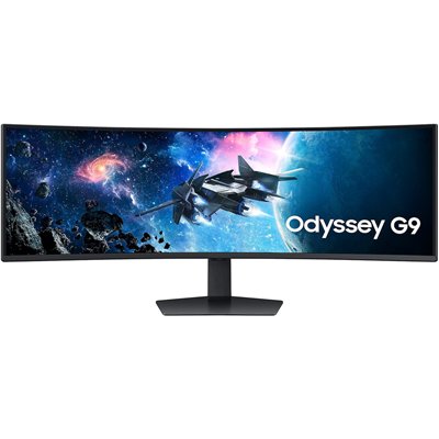 Samsung Odyssey G9 G95C Ultrawide VA HDR Curved Gaming Monitor 49" 5120x1440 240Hz με Χρόνο Απόκρισης 1ms GTG