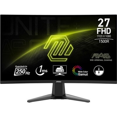 MSI MAG 27C6X VA HDR Curved Gaming Monitor 27" FHD 1920x1080 250Hz