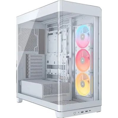 Corsair Frame 4500X LX-R RGB Gaming Midi Tower Κουτί Υπολογιστή με Πλαϊνό Παράθυρο Λευκό