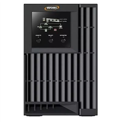 Infosec E4 Value UPS On-Line 1000VA 800W με 3 IEC Πρίζες