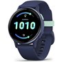 Garmin Vivoactive 5 Aluminium 42mm Αδιάβροχο Smartwatch με Παλμογράφο (Royal Blue)