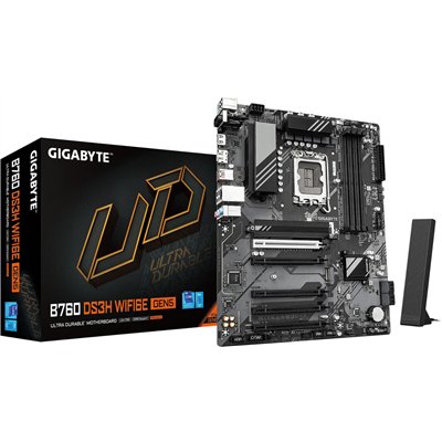 Gigabyte B760 DS3H WIFI6E GEN5 Motherboard ATX με Intel 1700 Socket