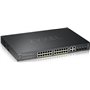Zyxel GS2220-28HP Managed L2 PoE+ Switch με 24 Θύρες Gigabit (1Gbps) Ethernet και 4 SFP Θύρες
