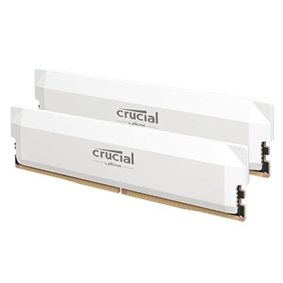 Crucial Pro DDR5 32GB RAM με 2x16GB Modules και Ταχύτητα 6400 για Desktop CP2K16G64C38U5W