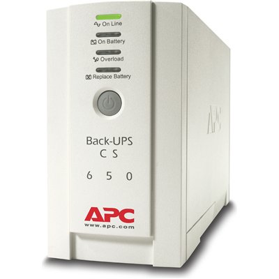 APC Back-UPS CS 650 Off-Line 650VA 400W με 3 IEC Πρίζες