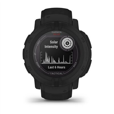 Garmin Instinct 2 Solar Tactical Edition 45mm Αδιάβροχο Smartwatch με Παλμογράφο (Black)