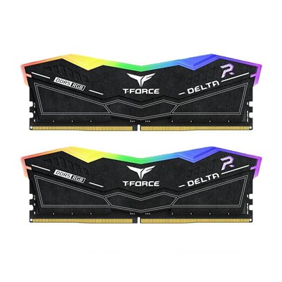 TeamGroup Delta RGB DDR5 32GB RAM με 2x16GB Modules και Ταχύτητα 6400 για Desktop FF3D532G6400HC32ADC01