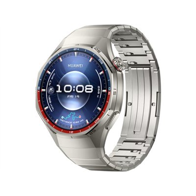 Huawei Watch GT 6 Pro Titanium 46mm Αδιάβροχο με Παλμογράφο (Titanium)