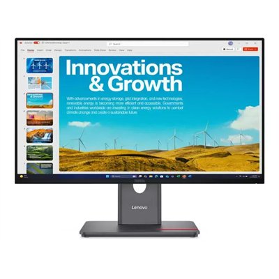 Lenovo ThinkVision P24QD-40 IPS Monitor 23.8" QHD 2560x1440 με Χρόνο Απόκρισης 4ms GTG