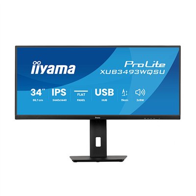 Iiyama XUB3493WQSU-B6 IPS Monitor 34" 3440x1400