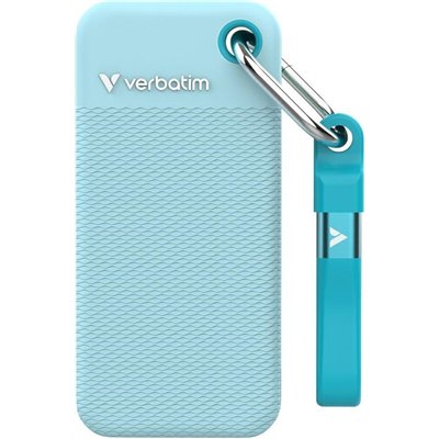 Verbatim Pocket USB 3.2 Εξωτερικός SSD 2TB 2.5" Polar Blue