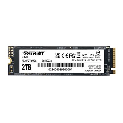 Patriot Viper P320 SSD 2TB M.2 NVMe PCI Express 4.0 P320P2TBM28