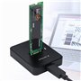 Gembird Docking Station Σκληρών Δίσκων PCIe/SATA M.2(2230)" / M.2(2242)" / M.2(2260)" / M.2(2280)" με σύνδεση USB-C (DD-U3M2)