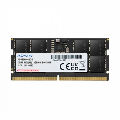 Adata DDR5 με Module 1x32GB και Ταχύτητα 5600 για Desktop AD5S560032G-S