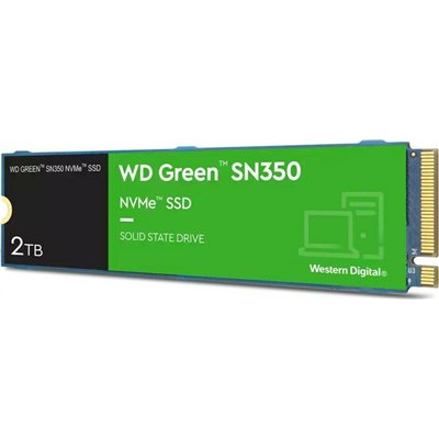 Western Digital Green SN350 SSD 2TB M.2 NVMe PCI Express 3.0 WDS200T3G0C
