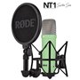 Rode NT-1 Signature Series Πυκνωτικό Μικρόφωνο XLR Shock Mounted για Φωνητικά σε Πράσινο Χρώμα
