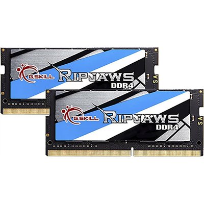 G.Skill Ripjaws DDR4 32GB RAM με 2x16GB Modules και Ταχύτητα 2400 για Laptop F4-2400C16D-32GRS