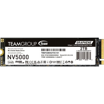 TeamGroup NV5000 SSD 2TB M.2 NVMe PCI Express 4.0 TM8FGM002T0C101