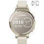 Garmin Lily 2 Aluminium 35mm Αδιάβροχο Smartwatch με Παλμογράφο (Gold/Bone)