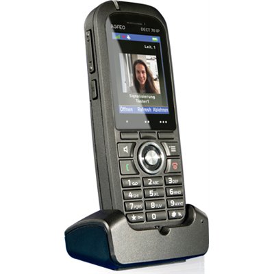 Agfeo Dect 70 IP Ενσύρματο Τηλέφωνο IP Μαύρο