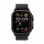 Apple Watch Ultra 2 2024 Titanium 49mm Αδιάβροχο με eSIM και Παλμογράφο (Black με Black Trail Loop (S/M))