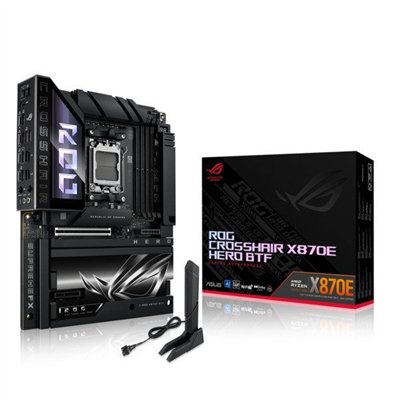 Asus ROG Crosshair X870E Hero BTF Wi-Fi Motherboard ATX με AMD AM5 Socket 90MB1MX0-M0EAY0