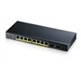 Zyxel GS1900-10HP v2 Managed L2 PoE+ Switch με 8 Θύρες Gigabit (1Gbps) Ethernet και 2 SFP Θύρες