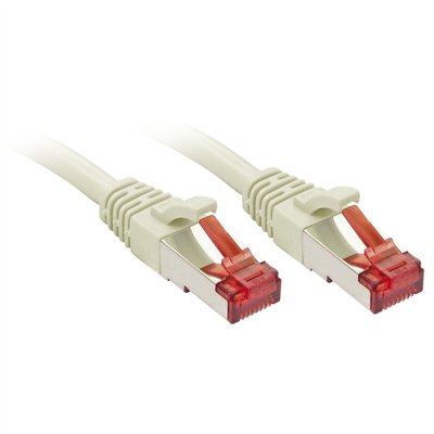Lindy S/FTP Cat.6 Καλώδιο Δικτύου Ethernet 3m Γκρι 1τμχ 47853