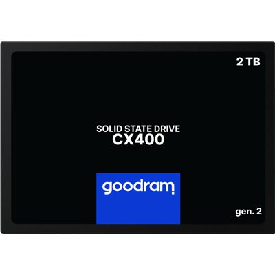 GoodRAM CX400 Gen.2 SSD 2TB 2.5'' SATA III SSDPR-CX400-02T-G2