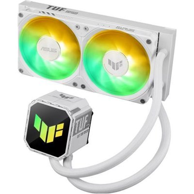 Asus TUF Gaming LC III 240 Υδρόψυξη Επεξεργαστή 120mm για Socket AM4/AM5/1700/1200 με ARGB Φωτισμό Λευκή
