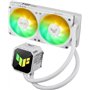 Asus TUF Gaming LC III 240 Υδρόψυξη Επεξεργαστή 120mm για Socket AM4/AM5/1700/1200 με ARGB Φωτισμό Λευκή