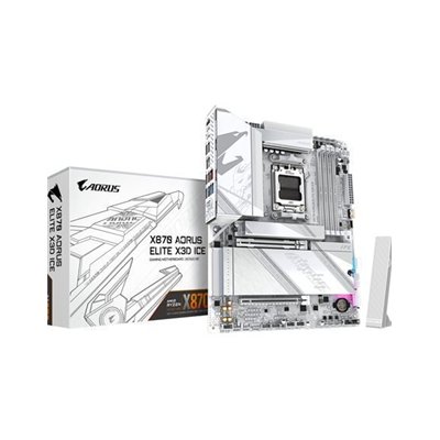 Gigabyte X870 Aorus Elite X3D Ice Motherboard ATX με AMD AM5 Socket