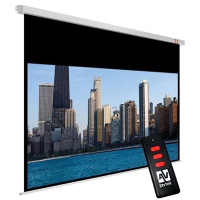 Avtek Cinema Electric 240 X 200 16:9 Gray